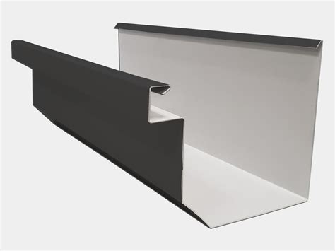 steel and tube box gutter|residential box gutter.